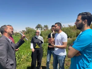 جامعة أسيوط تنظم زيارة ميدانية لقرية العتمانية ضمن البرنامج التنموي لقري المحافظة