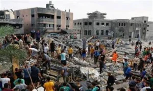 10 شهداء و17 جريحا في قصف إسرائيلي لمدرسة بمنطقة الصفطاوي شمال غزة