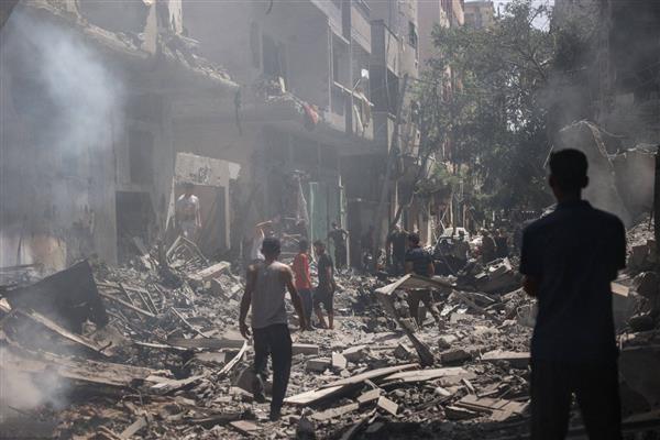 رئيس المجلس الوطني الفلسطيني يدين قصف الاحتلال الإسرائيلي مدرسة تؤوي نازحين في غزة