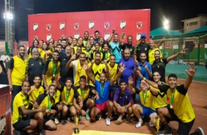 وادى دجلة يتوج ببطولة الدوري العام للتنس للموسم الرابع على التوالي