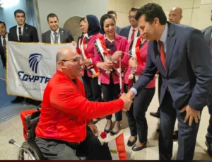 مصر للطيران الناقل الوطني المصري تستقبل أبطال مصر المشاركين في دورة الألعاب البارالمبية باريس 2024