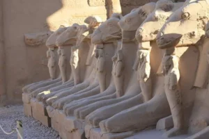 المرسال نيوز فى جولة تفقدية لتقييم جهود ترميم معابد الكرنك