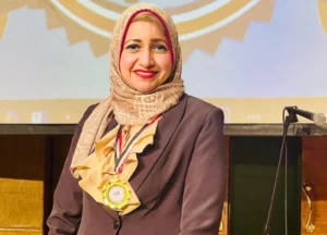 تكريم الاعلامية د.شيرين الشافعي بالذهبية في المهرجان العربي الثامن للكتاب و الاعلاميين الشبان