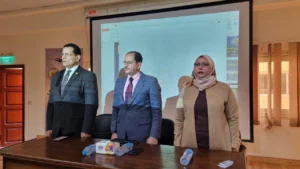 بد فعاليات دورة الاستراتيجيه والامن القومي للاكاديميه العسكريه للدراسات العليا والاستراتيجيه في محافظة البحيرة