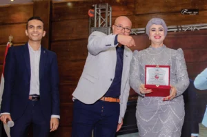 تكريم الإعلامية ايمى عبده من وكالة ماضى للميديا..شخصيات لها بصمات