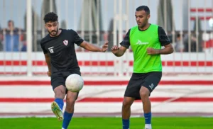 مصطفى الزناري يواصل تدريباته التأهيلية في الزمالك