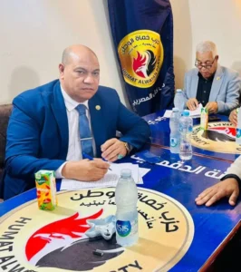 المهندس سعودي صابر امين مساعد حزب حماةالوطن بقنا يؤكد: