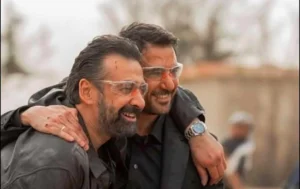 أحمد عز يروج لـ «The Seven Dogs» بصور من الكواليس رفقة كريم عبدالعزيز