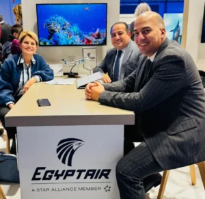 مصر للطيران_الناقل الوطني المصري تشارك في فعاليات معرض BIT Milano الدولي للسياحة والسفر بإيطاليا
