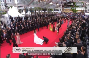 نجوم العالم على السجادة الحمراء في افتتاح مهرجان كان السينمائي| صور