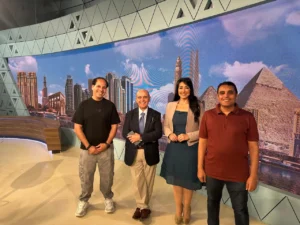 أيقونة الإذاعى الكبير حازم طه في ضيافة ” مصر الآن ” بمناسبة عيد الإعلاميين