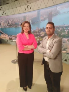 أيقونة المنشد محمد الضبع فى ضيافة النيل للأخبار