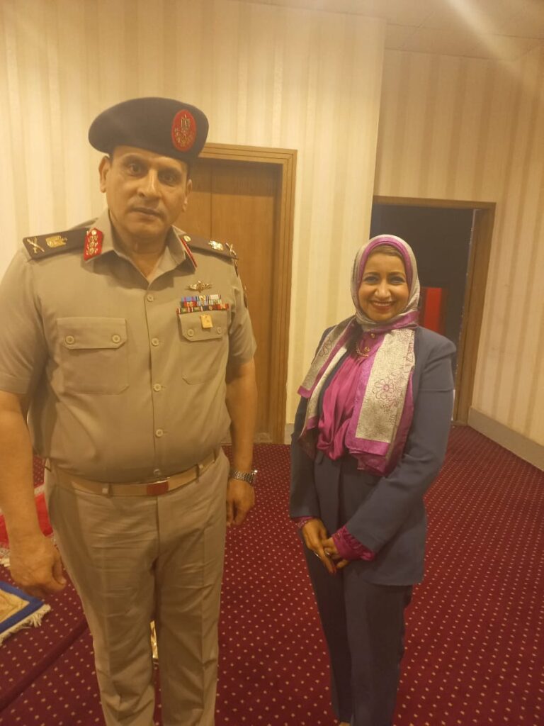 تكريم الإعلامية شيرين الشافعى ببرنامج إعداد القيادات الوطنية