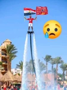 وفاة محمود عبدالغني لاعب الفلاي بورد أثناء عرض في الغردقة