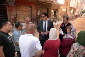 نائب محافظ الدقهلية يتفقد مشروعات الخطة الاستثمارية بحي شرق المنصورة•