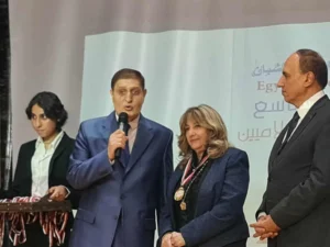 الجمعية المصرية للكتاب والإعلاميين الشبان تكرم د/ ليلى حسين السيد تقديرًا لمسيرتها الأكاديمية الثرية