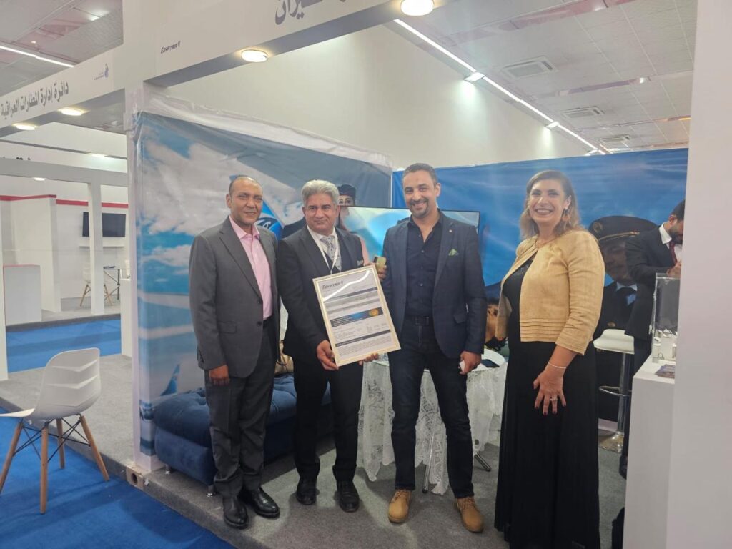 مصر للطيران_الناقل الوطني المصري تشارك في معرض ومؤتمر العراق الدولي للنقل والطيران والخدمات اللوجستية – ITL EXPO