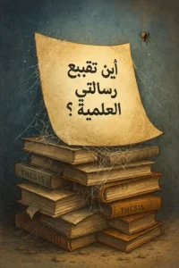 أين تقبع رسالتي العلمية ؟ والي أين وصلت الرسالة !