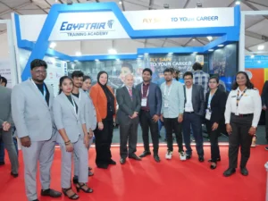 أكاديمية مصر للطيران للتدريب  تعزز ريادتها العالمية بمشاركتها في معرض Wings India Airshow 2026 