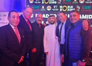وزير الشباب والرياضة في ختام التجارب المصرية السعودية للملاكمة
