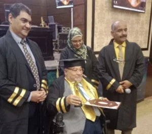 مناقشة البحث العلمي عن احدث ابتكارات د.حسن المصري في مجال المعالجة الحرارية للصلب والمسبوكات