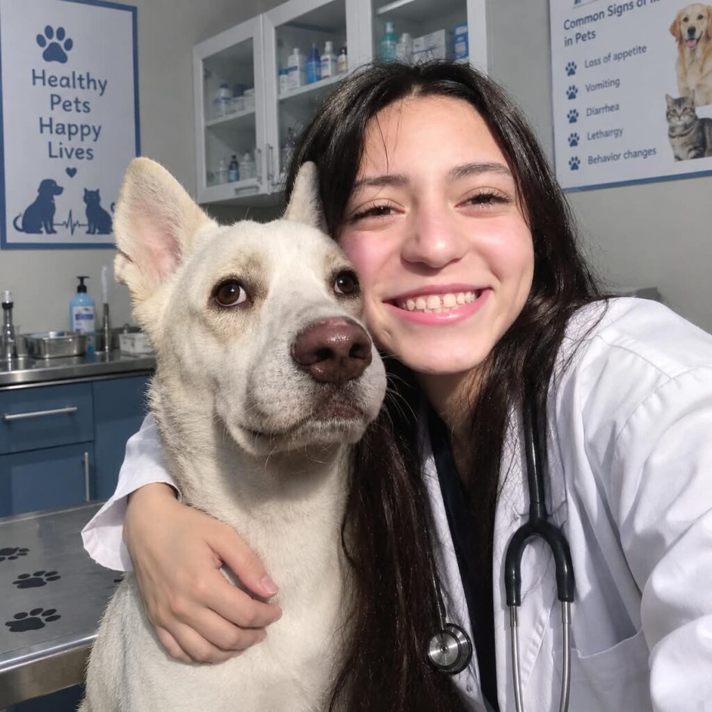 جريدة المرسال تهنئ كنزي وليد بمناسبة التحاقها بكلية الطب البيطري بجامعة BUC